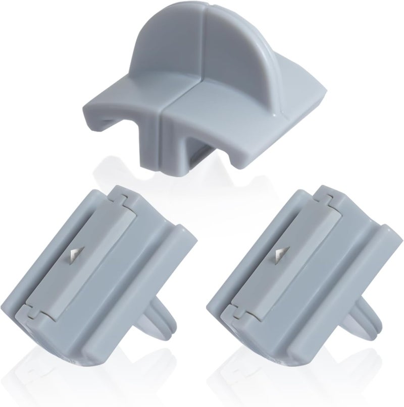 Joworthy 3 Pcs 157400-1001 Paper Trimmers Blades Replacement for Fiskars Blades, Compatible with 12" Portable Paper Cutter Style I Blade 1968701005, Grey - Image 1